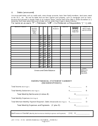 Form JDF1111SC (35.2) Sworn Financial Statement - Colorado, Page 4