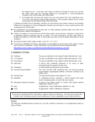 Form JDF1700 &quot;Instructions to File for Grandparent or Greatgrandparent Visitation&quot; - Colorado, Page 2