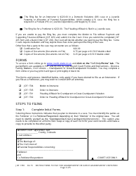 Form JDF1700 &quot;Instructions to File for Grandparent or Greatgrandparent Visitation&quot; - Colorado, Page 3