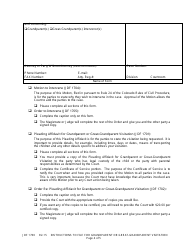 Form JDF1700 &quot;Instructions to File for Grandparent or Greatgrandparent Visitation&quot; - Colorado, Page 4