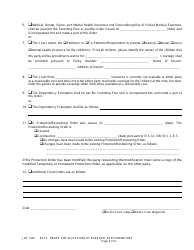 Form JDF1422 Order for Allocation of Parental Responsibilities - Colorado, Page 3