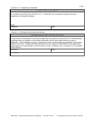 Form DBPR AR2 &quot;Application for Threshold Building Inspector Certification&quot; - Florida, Page 5