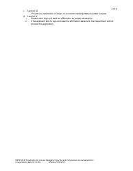 Form DBPR AR-ID3 Reinstatement of Null and Void License - Florida, Page 2