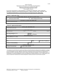 Form DBPR AR-ID3 Reinstatement of Null and Void License - Florida, Page 3