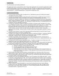 Form DBPR AID4003 &quot;Architecture Continuing Education Providers and Course Application&quot;, Page 8