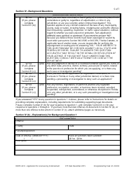 Form DBPR AR8 &quot;Application for Licensure by State or Direct Endorsement&quot; - Florida, Page 5