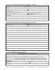 Form DBPR AR8 &quot;Application for Licensure by State or Direct Endorsement&quot; - Florida, Page 6