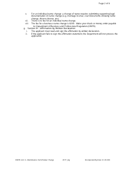 Form DBPR ALU3 License Maintenance/Status Change Form - Florida, Page 2