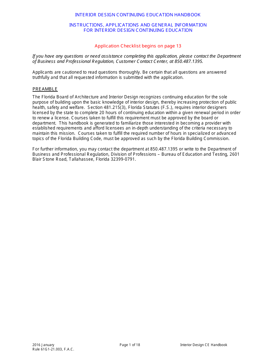 Florida interior design ceu requirements billingsblessingbags