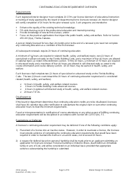 Form DBPR ID4002 &quot;Interior Design Continuing Education Providers and Course Application&quot; - Florida, Page 5