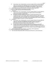 Form DBPR ALU5 Application for Financially Responsible Officer - Florida, Page 3