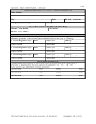 Form DBPR AU-4153 Application for Initial Licensure as Auctioneer - Florida, Page 4