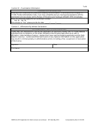 Form DBPR AU-4153 Application for Initial Licensure as Auctioneer - Florida, Page 7