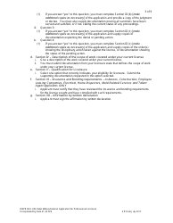 Form DBPR MVL003 Application for Initial Military/Veteran Application for Professional Licensure - Florida, Page 3