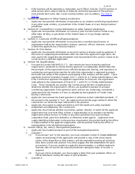 Form DBPR FSBC01 &quot;Application for Amateur Sanctioning Organization&quot; - Florida, Page 2