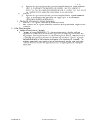 Form DBPR FSBC01 &quot;Application for Amateur Sanctioning Organization&quot; - Florida, Page 3