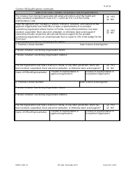 Form DBPR FSBC01 &quot;Application for Amateur Sanctioning Organization&quot; - Florida, Page 9