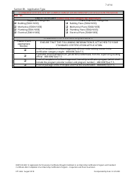 Form DBPR BCAIB12 &quot;Application for Provisional Certificate Through Enrollment in an Internship Certification Program and Standard Certificate After Completion of an Internship Certification Program - Inspectors and Plans Examiners&quot; - Florida, Page 7