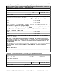 Form DBPR ELC7 &quot;Application for Certificate of Approval for/Notification of Change of Ownership (Stock Purchase)&quot; - Florida, Page 4