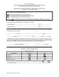 Document preview: Form DBPR FCL1004 Addendum to Application for a Farm Labor Contractor Certificate of Registration - Florida