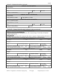 Form DBPR ELC5 &quot;Application for Registration as a Deminimus Employee Leasing Company Group&quot; - Florida, Page 6