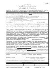 Form DBPR ELC3 Application for Licensure as an Employee Leasing Company Group - Florida, Page 22