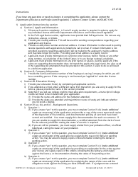 Form DBPR ELC3 Application for Licensure as an Employee Leasing Company Group - Florida, Page 25