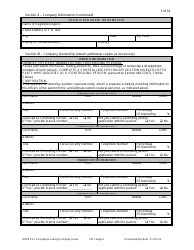 Form DBPR ELC3 Application for Licensure as an Employee Leasing Company Group - Florida, Page 7