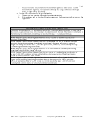 Form DBPR BOPC1 &quot;Application for Harbor Pilot Examination&quot; - Florida, Page 3