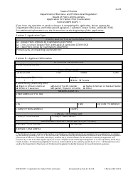 Form DBPR BOPC1 &quot;Application for Harbor Pilot Examination&quot; - Florida, Page 4