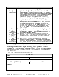 Form DBPR PG4701 Application for Licensure - Board of Professional Geologists - Florida, Page 6