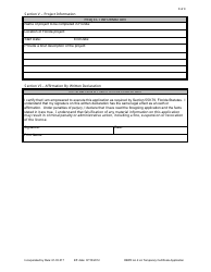 Form DBPR LA4 Application for Licensure: Certificate of Temporary Authorization or Registration - Florida, Page 8