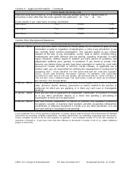Form DBPR TA-2 &quot;Application for Change of Owner or Operator&quot; - Florida, Page 7