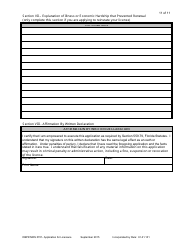 Form DBPR MRS0701 Application for Licensure - Florida, Page 11