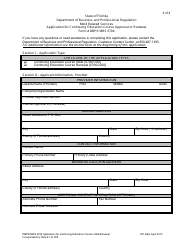 Form DBPR MRS0704 Application for Continuing Education Course Approval or Renewal - Florida, Page 3