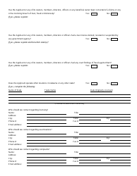 Form SL &quot;Application for Original License&quot; - Alabama, Page 2