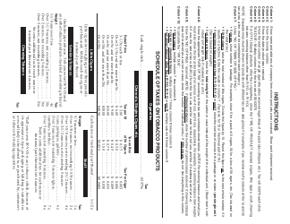 Form TOB: USE &quot;Tobacco Use Tax Worksheet&quot; - Alabama, Page 2