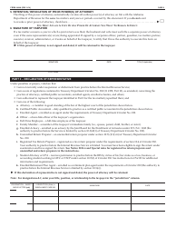 Form 2848A Power of Attorney and Declaration of Representative - Alabama, Page 2