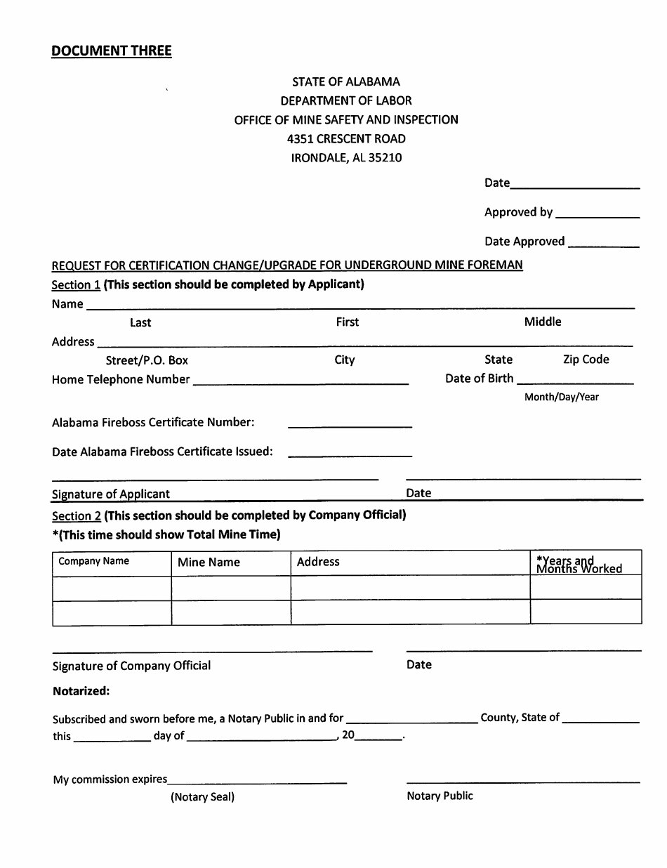 Fireboss Upgrade Application Packet - Alabama, Page 3