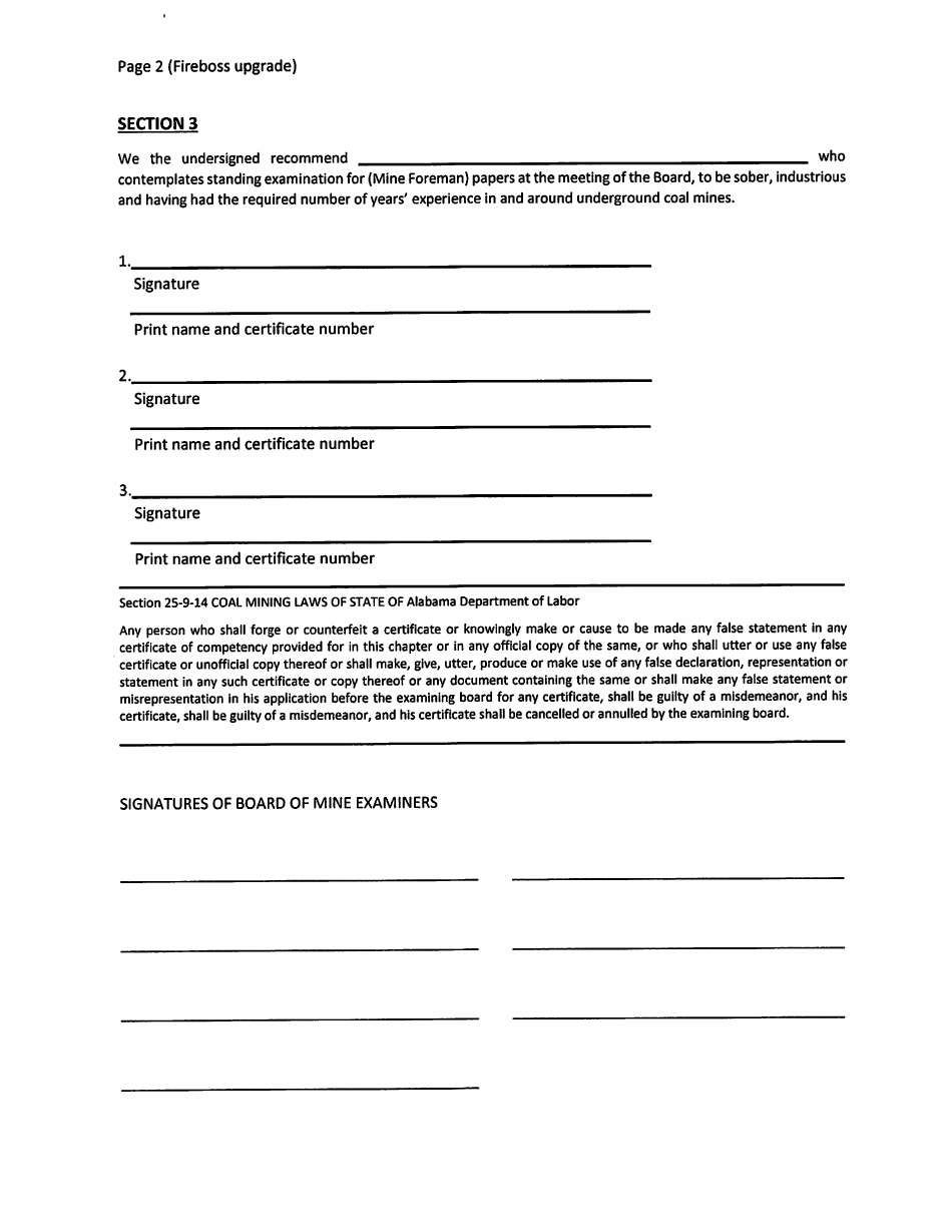 Fireboss Upgrade Application Packet - Alabama, Page 4