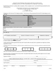 Document preview: Request for Personalized Game and Fish License Plate - Arkansas