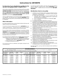 Form AR1000TD Arkansas Individual Income Tax Lump-Sum Distribution Averaging - Arkansas, Page 2