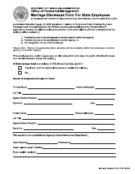 &quot;Marriage Disclosure Form for State Employees&quot; - Arkansas
