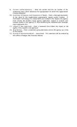 Instructions for Supplemental Appropriation Request Form - Arkansas, Page 2