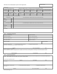 Form EHP-19 Individual Onsite Wastewater System Permit Application - Arkansas, Page 2