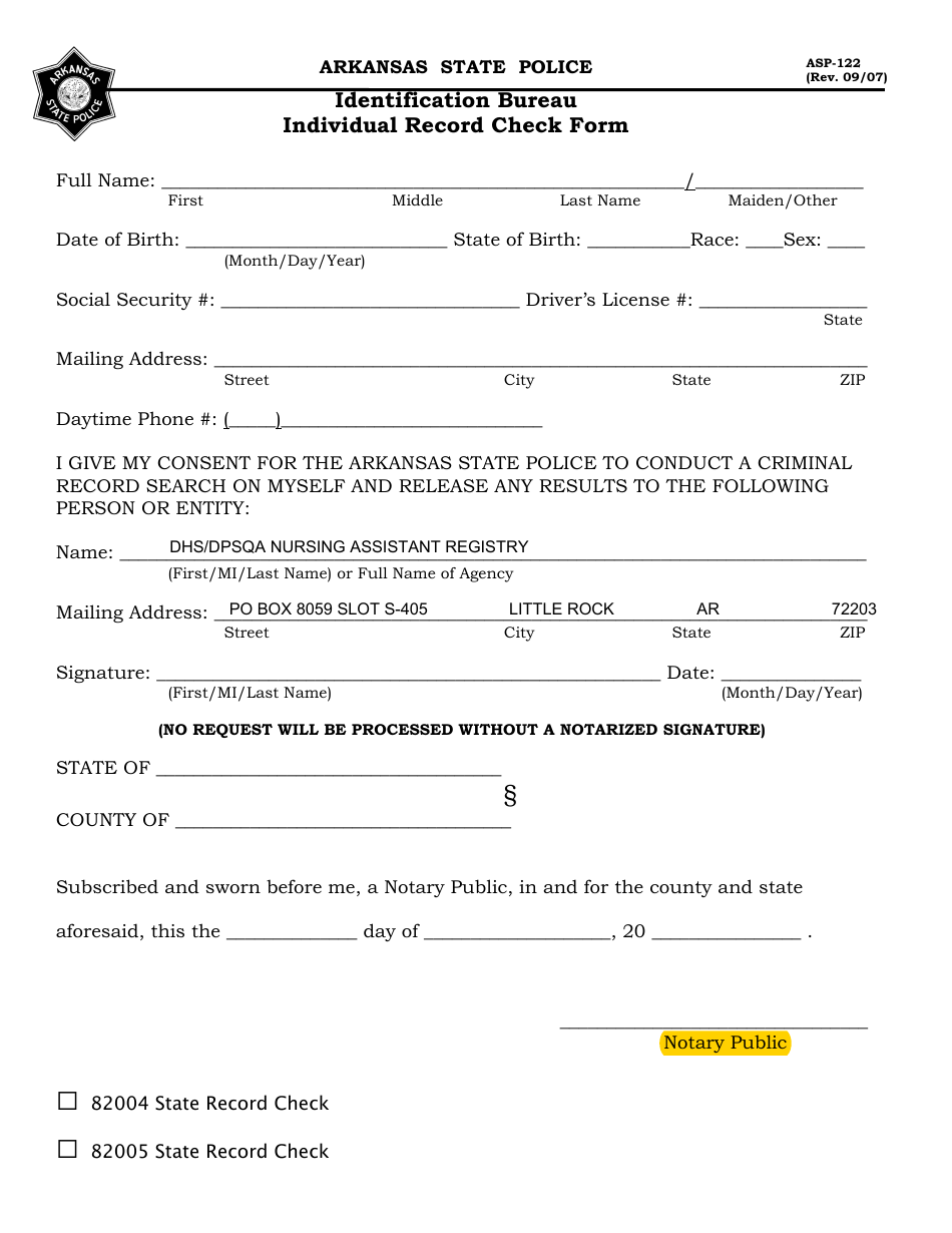 Petition to Remove Neglect Finding From the Employment Clearance (Cna) Registry - Arkansas, Page 5