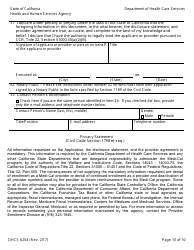 Form DHCS6204 &quot;Medi-Cal Clinical Medical Laboratory Application&quot; - California, Page 14
