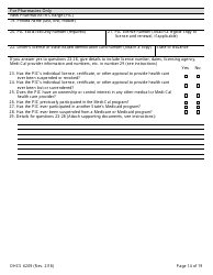 Form DHCS6209 Medi-Cal Supplemental Changes - California, Page 16