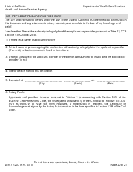 Form DHCS6207 Medi-Cal Disclosure Statement - California, Page 25