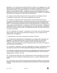 Agreement and Election to Prefund Other Post Employment Benefits Through Calpers - California, Page 4